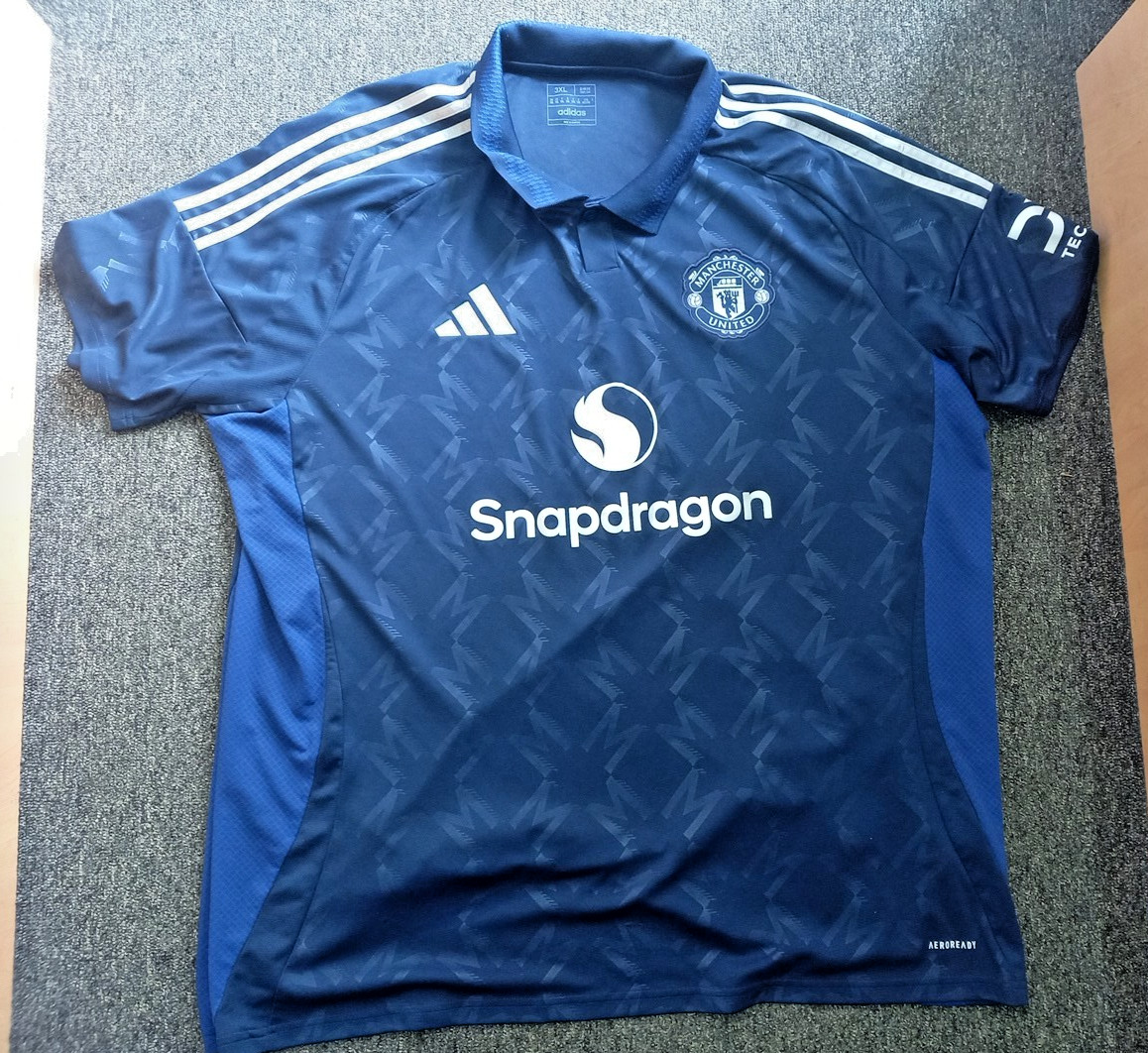 Manchester United Away Shirt - Size  3xl man utd top adidas snapdragon top for sale on Ebay
