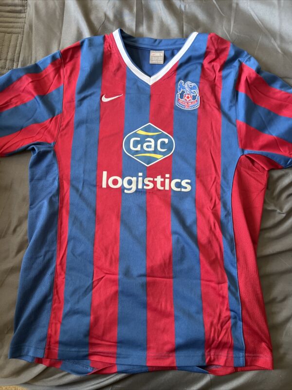 RARE CRYSTAL PALACE 2009-2010 Large shirt N’DIAYE 33 for sale on Ebay