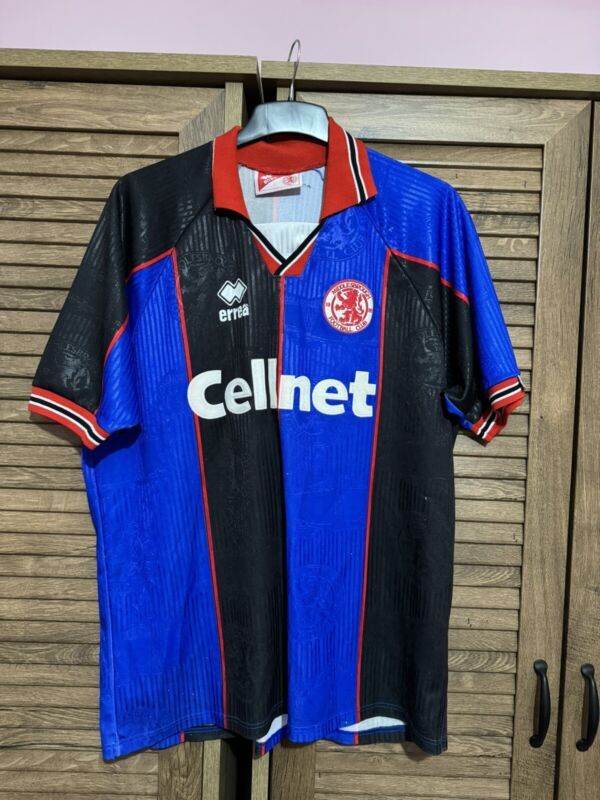 Middlesbrough Away Shirt - 1995/1996 - XL 23” P2P for sale on Ebay