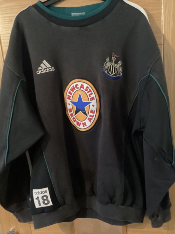 newcastle united training top.100%adidas top size 44/46.very good condition. for sale on Ebay