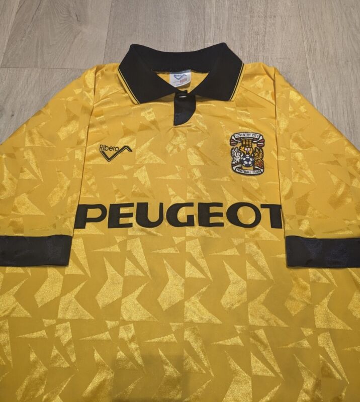 Coventry City Ribero 1992/94 Away/3rd Rare/Retro Original #17 Wegerle for sale on Ebay