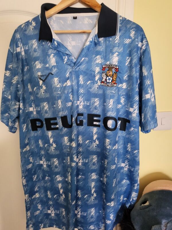 coventry city football shirt 92-94 Retro Copy. Superb Condition.  Never Worn 2xl for sale on Ebay