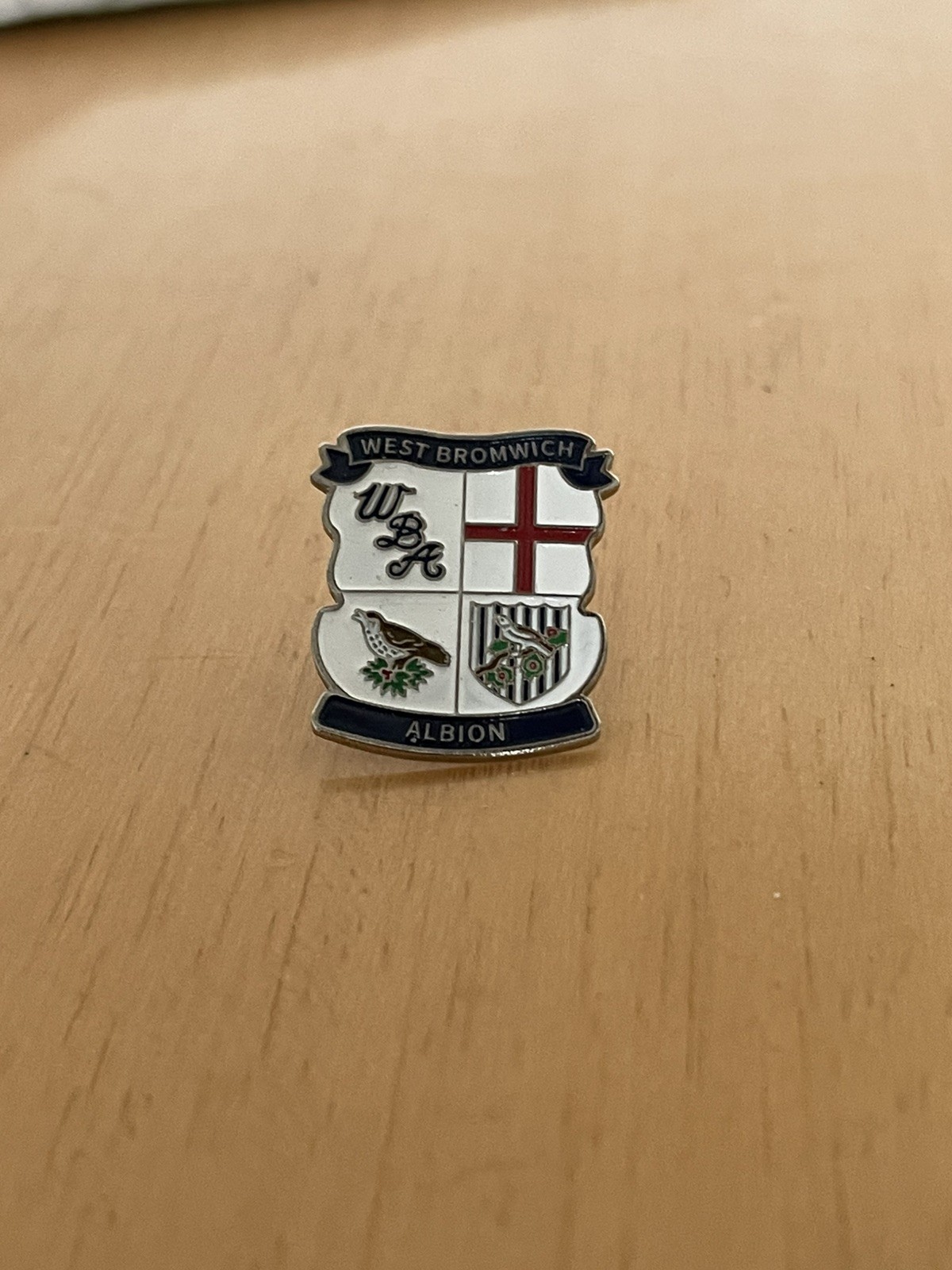 Vintage West Bromwich Albion Football Badge  for sale on Ebay