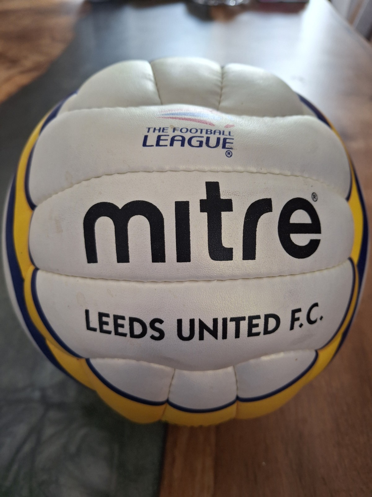 Leeds United Mitre Revo Football.  The Football League Ball for sale on Ebay