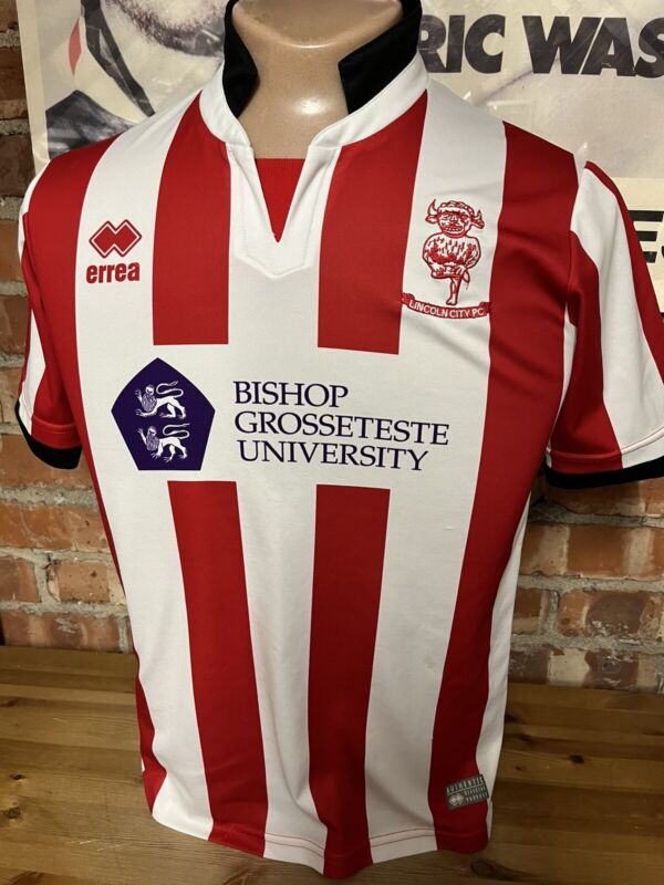 ERREA LINCOLN CITY THE IMPS HOME FOOTBALL  SHIRT ADULT SIZE LARGE for sale on Ebay