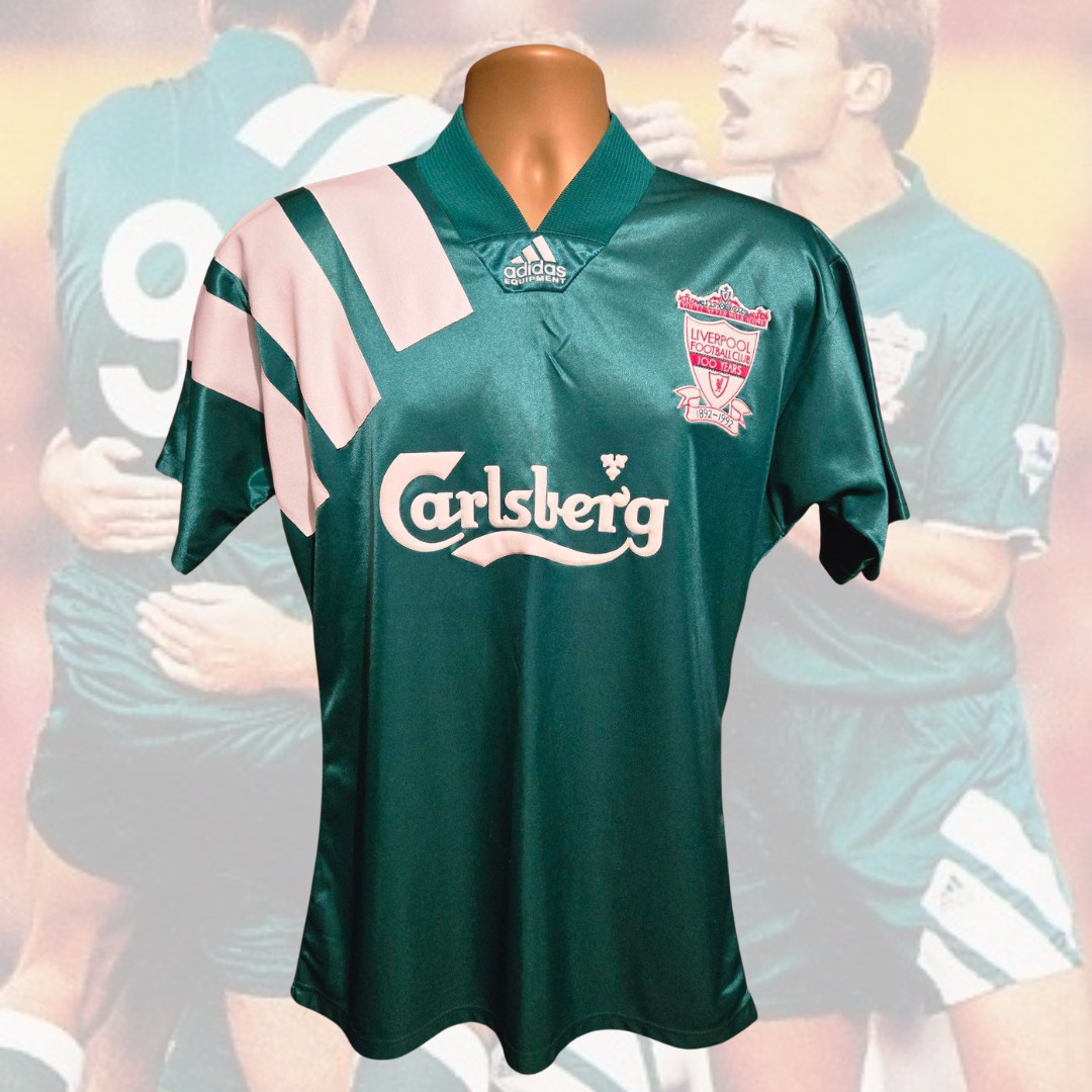 ORIGINAL LIVERPOOL 1992 1993 SHIRT JERSEY GENUINE RARE EXCELLENT CONDITION AWAY for sale on Ebay
