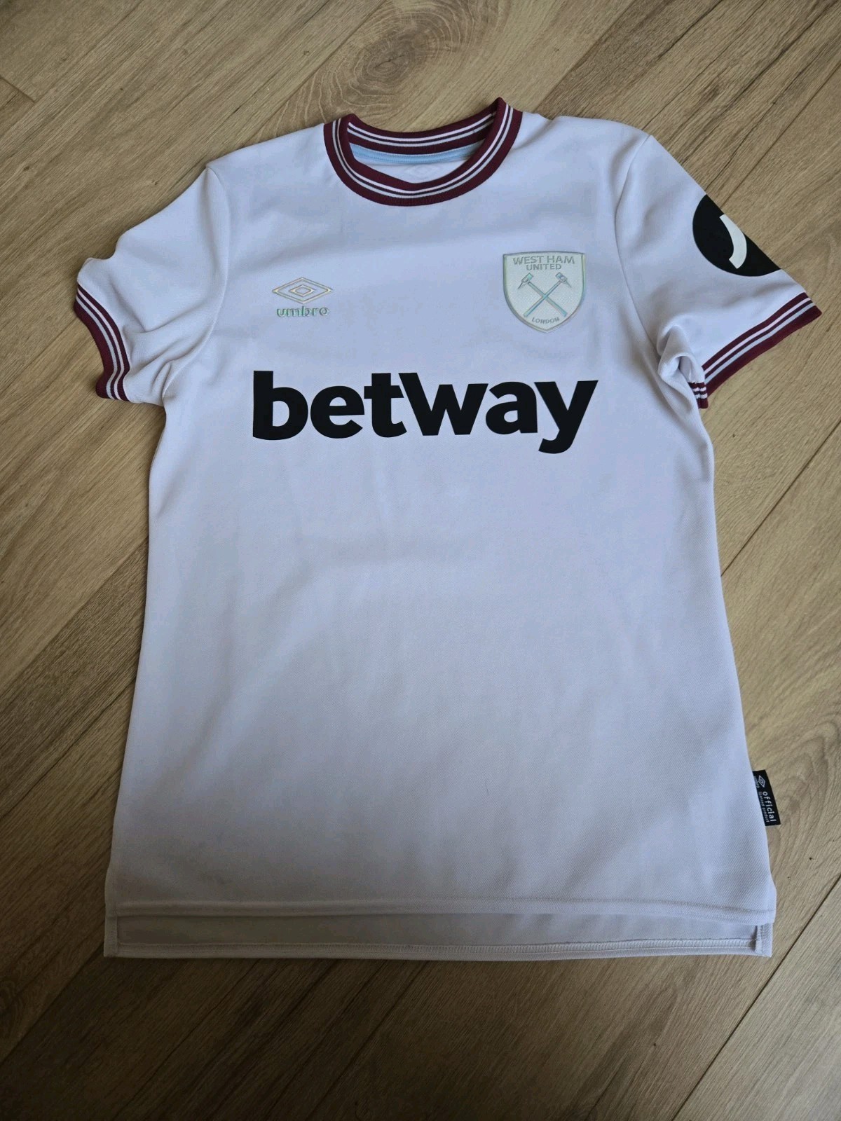West Ham Away Top 23/24 Size Medium VGC  for sale on Ebay