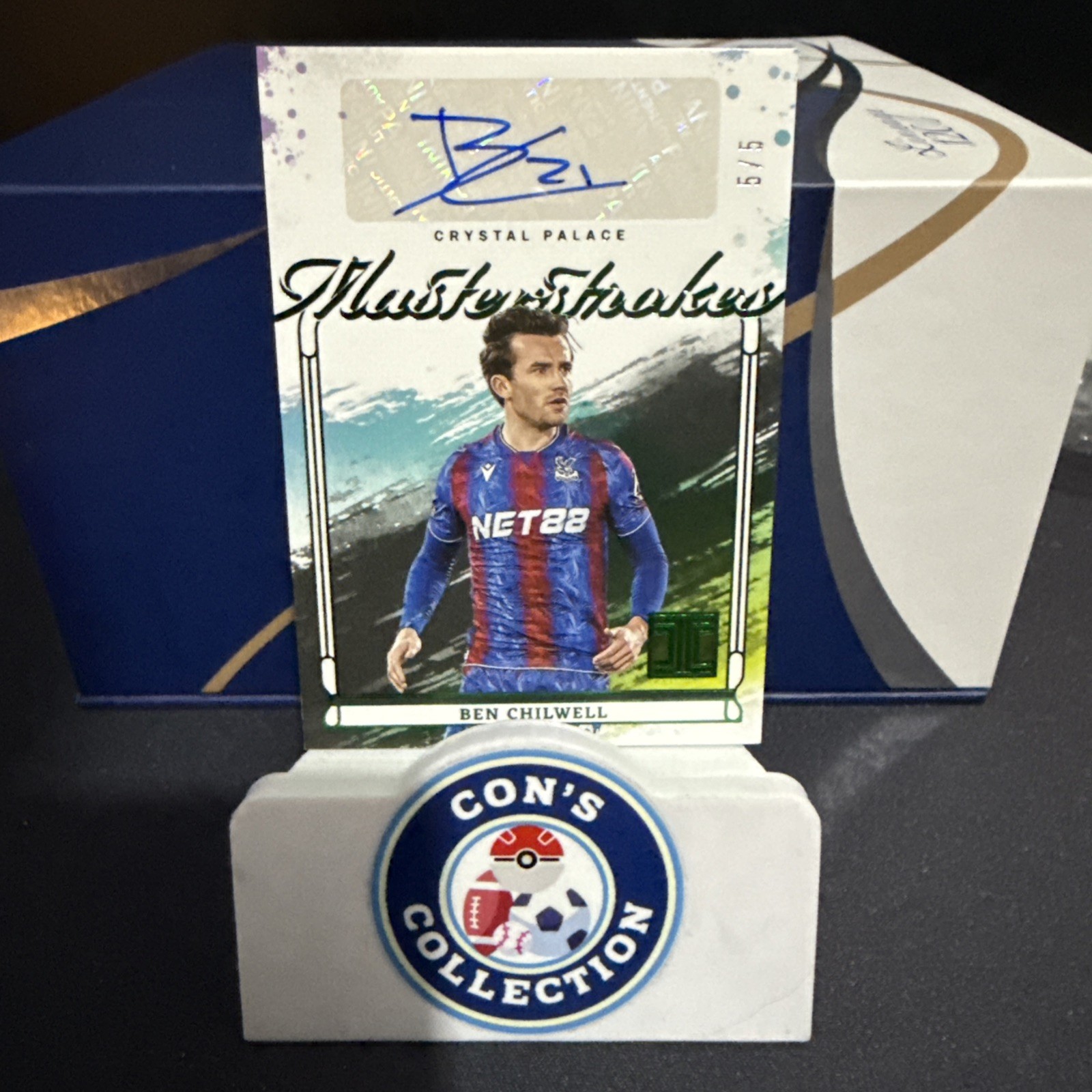 2024-25 Panini Impeccable Premier League - Ben Chilwell Auto 5/5 Crystal Palace for sale on Ebay