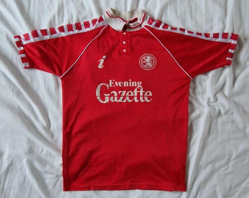 Middlesbrough football shirt M 1991-92 Home for sale on Ebay