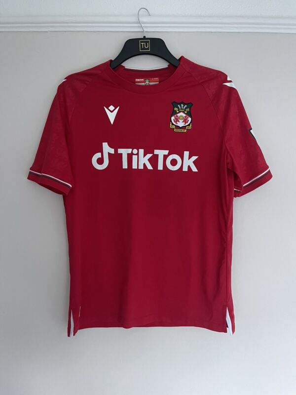 Wrexham AFC 2022/23 Home Macron Football Shirt - Size L (Promotion Season) for sale on Ebay