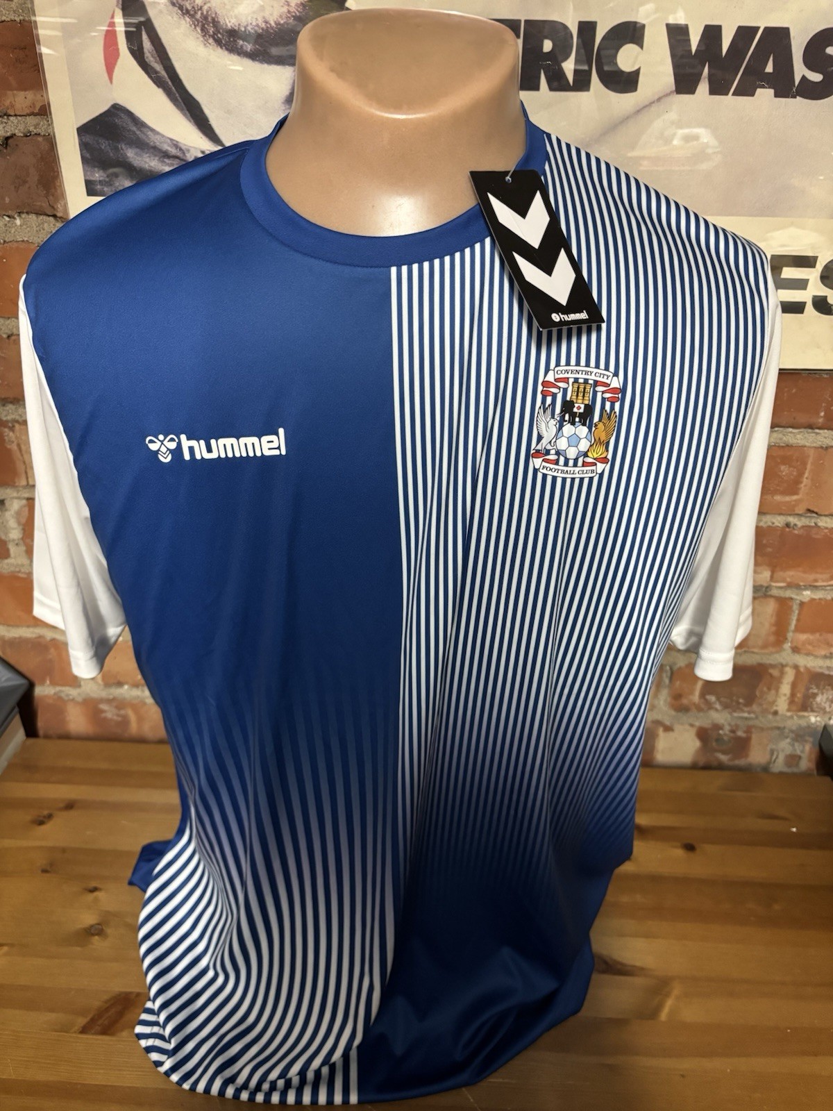 BNWT HUMMEL COVENTRY CITY TRAINING FOOTBALL SHIRT ADULT SIZE 3XL for sale on Ebay