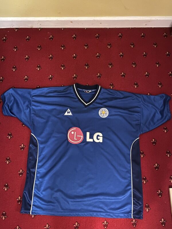 Leicester City Blue Home Shirt 2002-03 for sale on Ebay