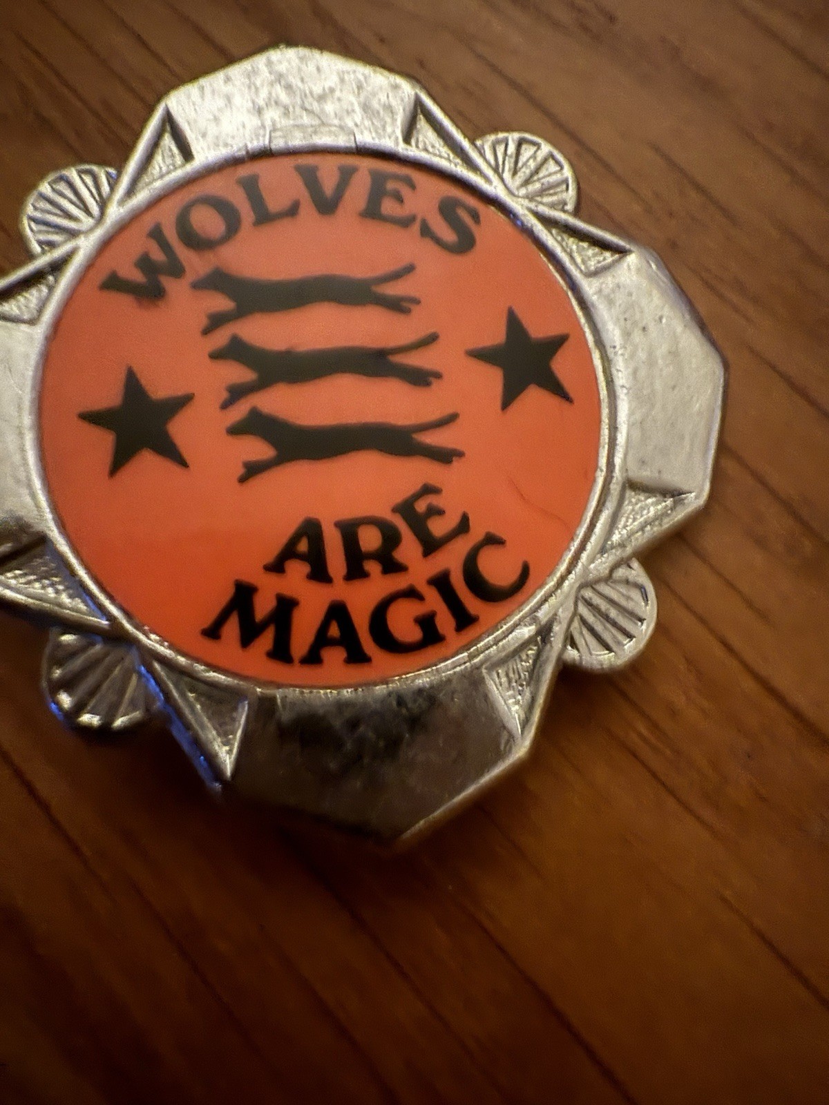 Very Rare Wolves Football Sports badge 70s for supporter fan for sale on Ebay