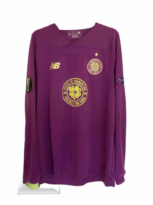 Celtic FC New Balance Goalkeeper Player Issue Shirt Forster for sale on Ebay