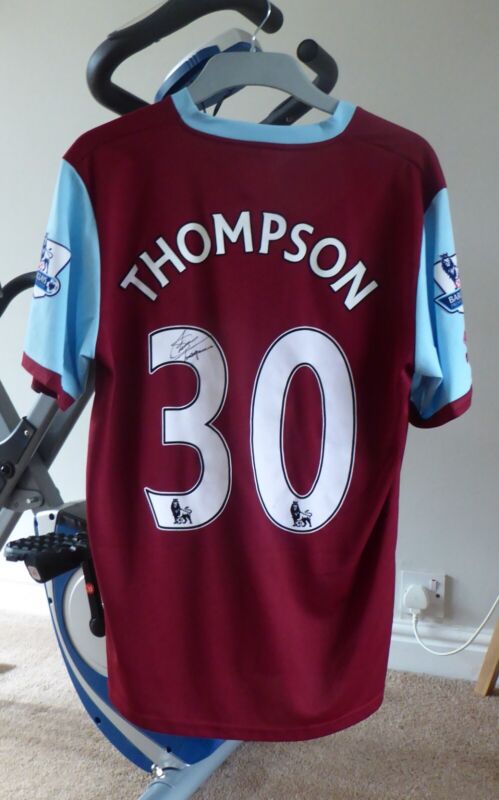 2009-10 BURNLEY FOOTBALL CLUB MATCH WORN SHIRT for sale on Ebay